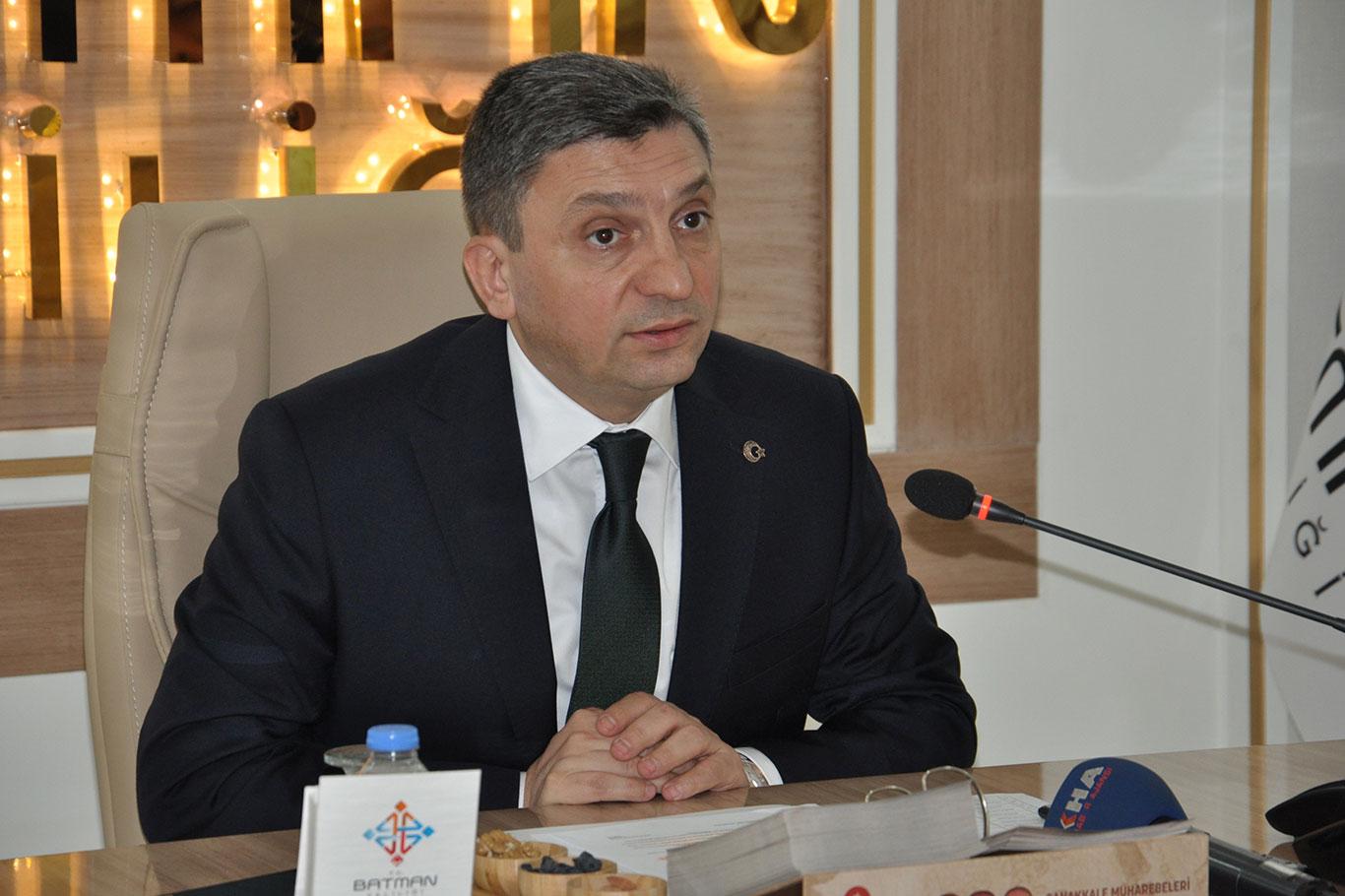 Batman Valisi Şahin: "İnsan taşımacılığı büyük önem arz ediyor"